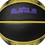 Shop Balón de Entrenamiento Nike LeBron Lakers Negro/Amarillo Talla 7 Rubber Basketball BB0627-966
