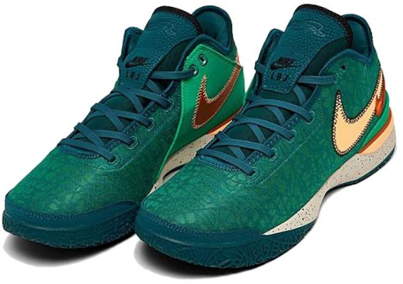 Nike LeBron NXXT Gen 舒適百搭 減震防滑耐磨 中筒 籃球鞋 男款 深綠色 Order Nike LeBron NXXT Gen 舒適百搭 減震防滑耐磨 中筒 籃球鞋 男款 深綠色