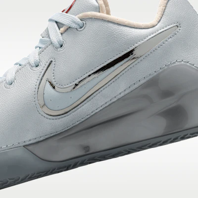 Nike LeBron NXXT Gen x Zhuzhu ''With Love'' Plateado Metálico/Rojo Claro/Crema IQ8493-002 3