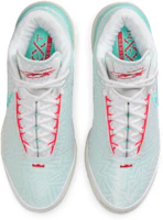 Shop Nike LeBron NXXT Genious EP 白/極光綠/警報紅/愛琴風暴運動鞋 HF0711-101