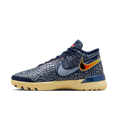 Nike LeBron NXXT Genisus EP Midnight navy/Soft yellow/Bright crimson/Light armory blue HF0711-401