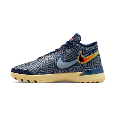 Nike LeBron NXXT Genisus EP Midnight navy/Soft yellow/Bright crimson/Light armory blue