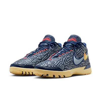 Purchase ナイキ レブロン NXXT ジェネシス EP ミッドナイトネイビー/ソフトイエロー/ブライトクリムゾン/ライトアーモリーブルー HF0711-401