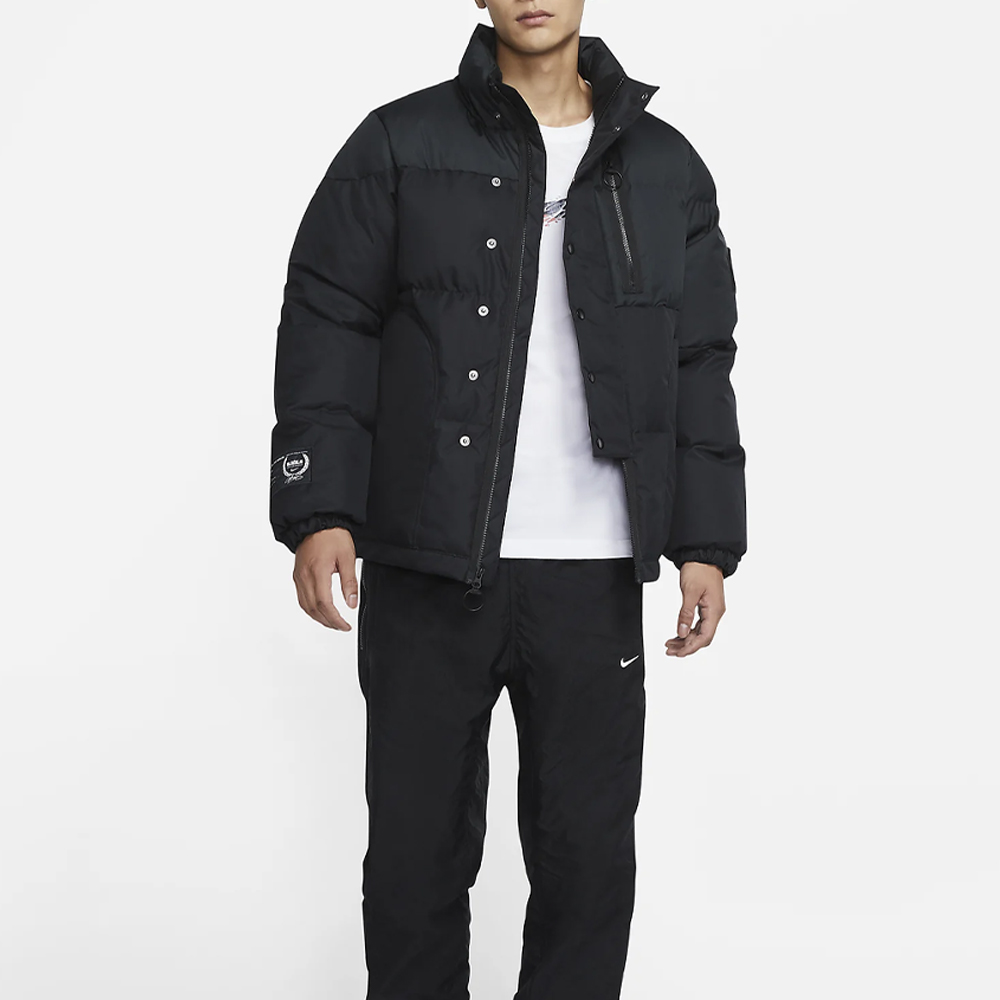 Nike LeBron Premium Black Fleece Lined Woven Jacket CK6779-010 圖 4