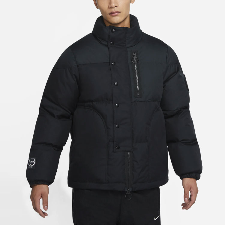 Nike LeBron Premium Black Fleece Lined Woven Jacket CK6779-010 圖 5