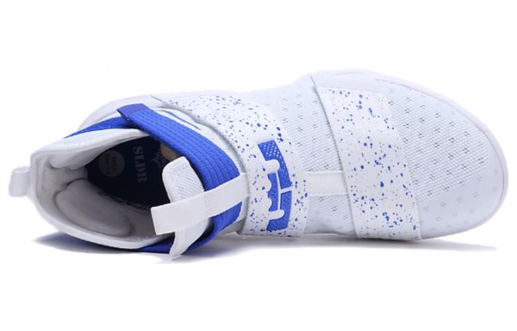 Lookbook Nike Lebron Soldier 10 EP ''Weiß Hyper Cobalt'' Sneakers 844375-164