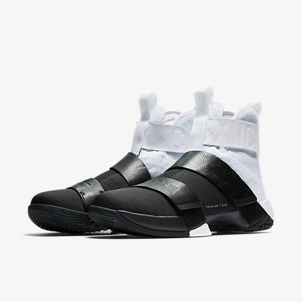Buy Nike LeBron Soldier 10 Pinnacle 'Blanco Negro' AA1090-100