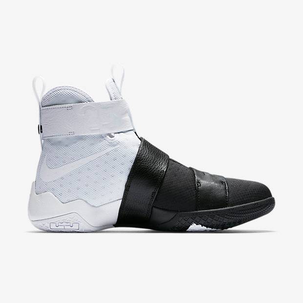 Nike LeBron Soldier 10 Pinnacle 'White Black' 圖 3