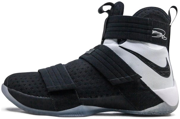 Nike LeBron Soldier 10 SFG 'Black White' 844378-001 Buy Nike LeBron Soldier 10 SFG 'Black White' 844378-001