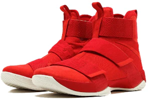 Lookbook Nike LeBron Soldier 10 SFG Lux ''University Red'' Herren Basketballschuhe 911306-600