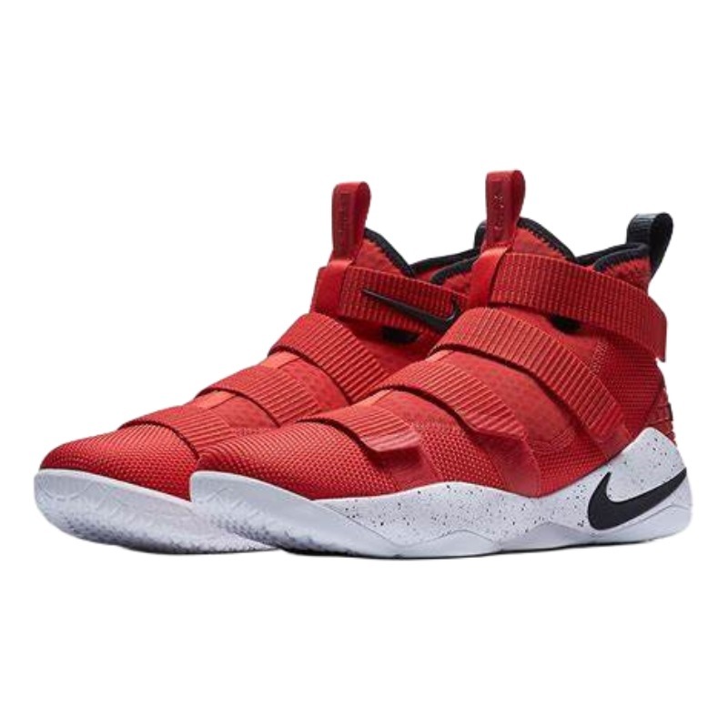Shop Nike LeBron Soldier 11 TB ''Rouge Universitaire'' 943155-600