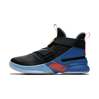 Nike LeBron Soldier 12 Flyease Black Battle Blue