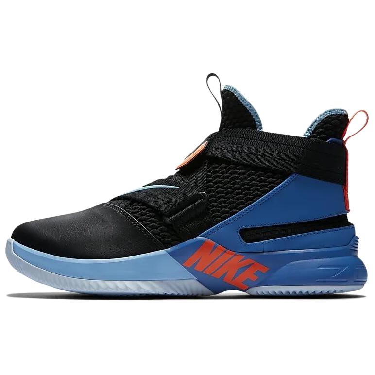 Buy Nike LeBron Soldier 12 Flyease Hitam Pertempuran Biru AV3812-001