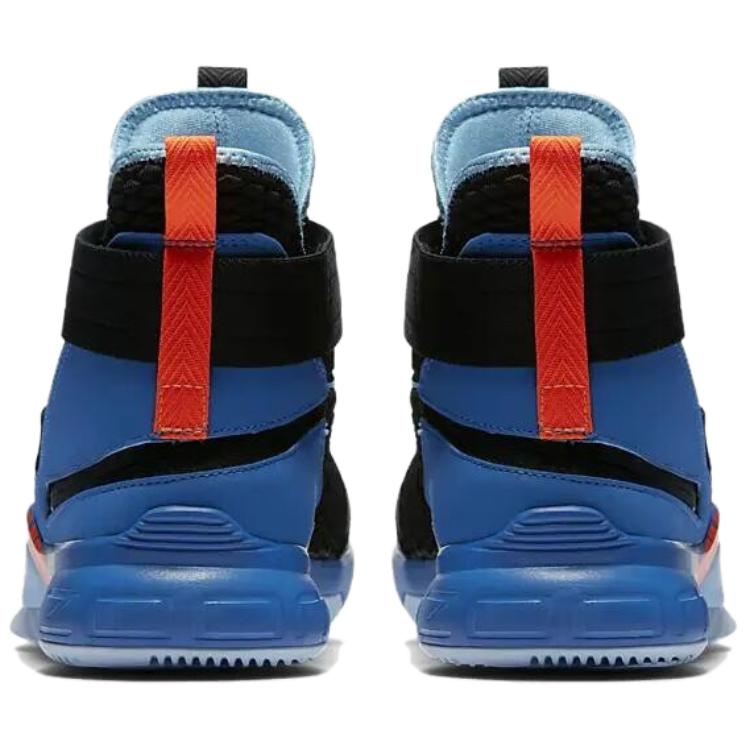 Purchase Nike LeBron Soldier 12 Flyease Hitam Pertempuran Biru AV3812-001