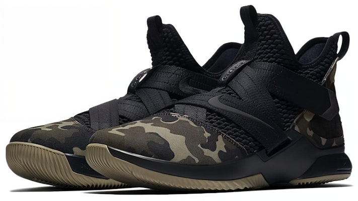 耐克Lebron士兵12 SFG EP'黑色' AO4055-001 Lookbook 耐克Lebron士兵12 SFG EP'黑色' AO4055-001