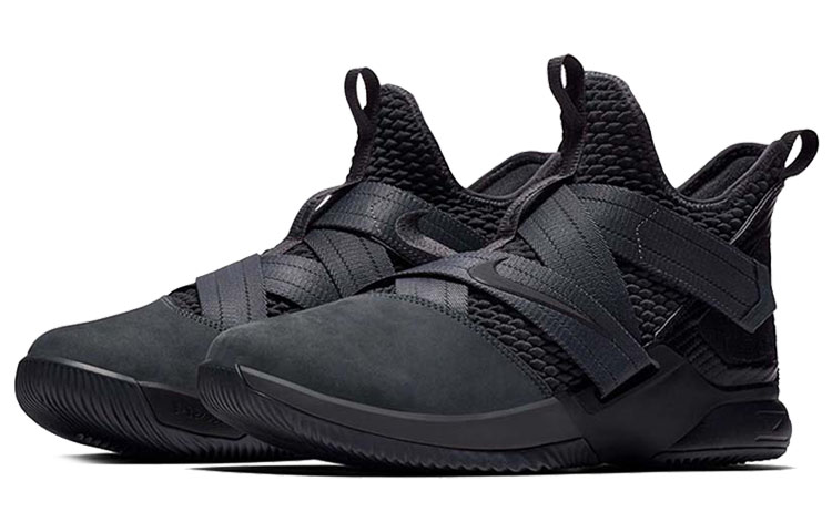 Order 耐克LeBron Soldier 12 SFG EP 黑色篮球鞋 AO4055-002