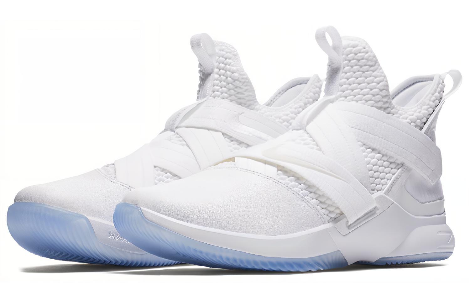 Lookbook Nike LeBron Soldier 12 SFG EP 'Triple White' Putih Polos AO4055-101