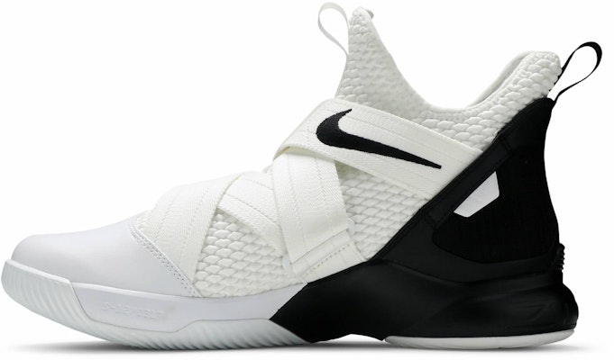 Nike LeBron Soldier 12 TB 'White Black' AT3872-101 Lookbook Nike LeBron Soldier 12 TB 'White Black' AT3872-101