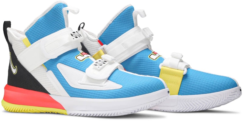Nike LeBron Soldier 13 Light Photo Blue Crimson AR4225 401