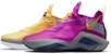 Nike LeBron Soldier 14 'Lakers' Kasut Bola Keranjang Unggu Emas CK6047-500