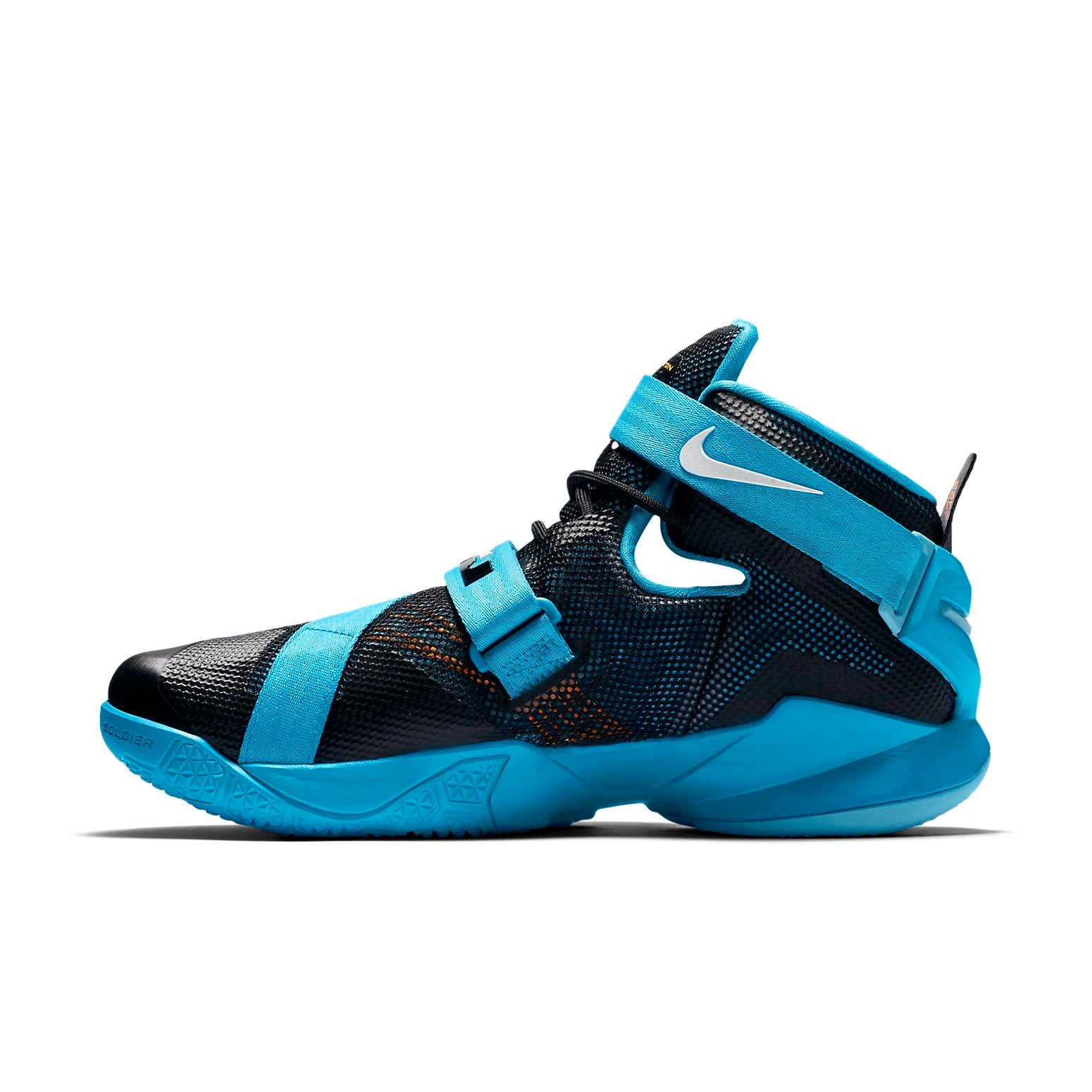 Lookbook 耐吉 勒布朗 9 LeBron Soldier 9 減震防滑耐磨透氣 高幫 籃球鞋 男款 藍