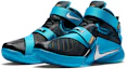 Shop 耐吉 勒布朗 9 LeBron Soldier 9 減震防滑耐磨透氣 高幫 籃球鞋 男款 藍