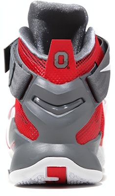 Nike LeBron Soldier 9 “Ohio State Buckeyes“ 詹皇 士兵9 白灰紅 實戰籃球鞋 美版 Purchase Nike LeBron Soldier 9 “Ohio State Buckeyes“ 詹皇 士兵9 白灰紅 實戰籃球鞋 美版