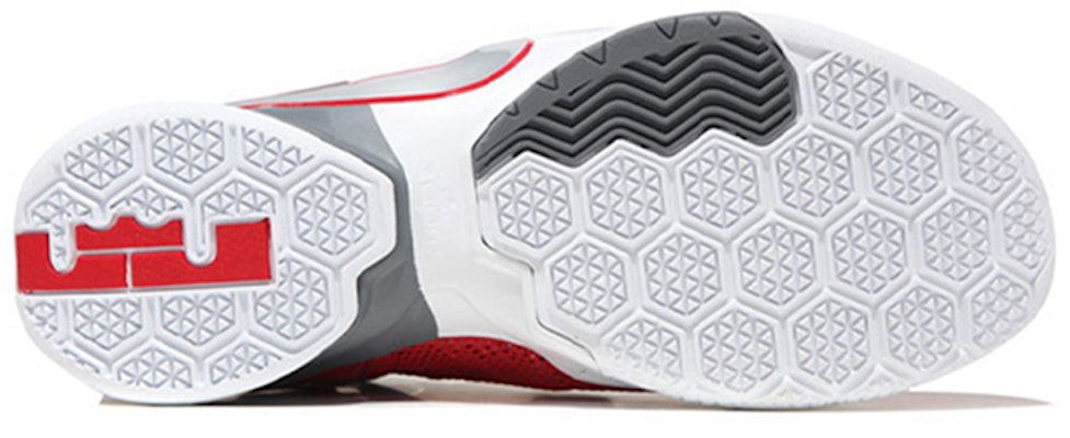 Nike LeBron Soldier 9 “Ohio State Buckeyes“ 詹皇 士兵9 白灰紅 實戰籃球鞋 美版 Details for Nike LeBron Soldier 9 “Ohio State Buckeyes“ 詹皇 士兵9 白灰紅 實戰籃球鞋 美版