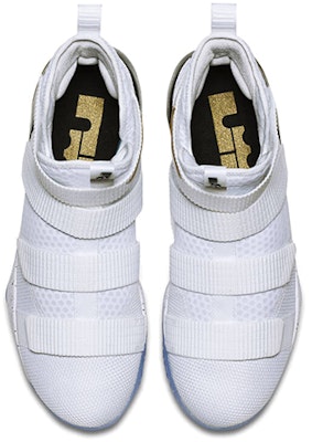 Nike Lebron Soldier XI EP 'White Metallic Gold Black' 897645-101 Lookbook Nike Lebron Soldier XI EP 'White Metallic Gold Black' 897645-101