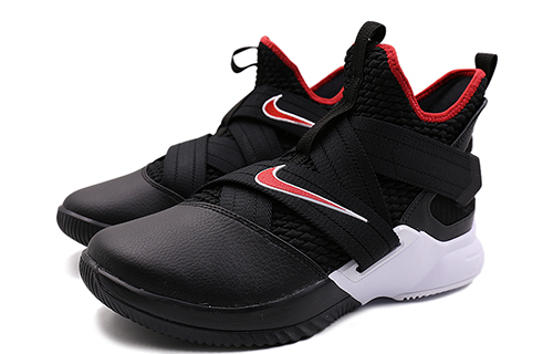 Order Nike LeBron Soldier XII EP 'Hitam Merah Universiti Putih' AO4053-001