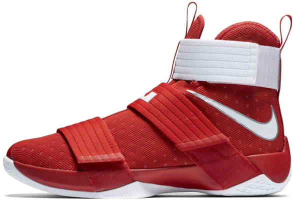 耐吉 Zoom Soldier 10 LeBron 團隊款 大學紅 中幫 實戰籃球鞋 男款 紅 Buy 耐吉 Zoom Soldier 10 LeBron 團隊款 大學紅 中幫 實戰籃球鞋 男款 紅