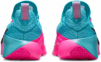 Sizing Nike LeBron TR 1 籃球鞋 綠松石/粉爆/黑 FJ6151-301