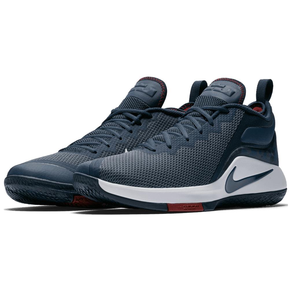 Order 耐吉 LeBron Witness 2 大學海軍隊紅 942518-406