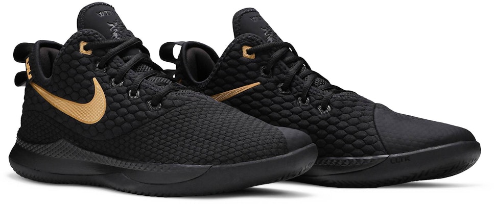Nike LeBron Witness 3 'Black Gold' AO4433-003 Details for Nike LeBron Witness 3 'Black Gold' AO4433-003