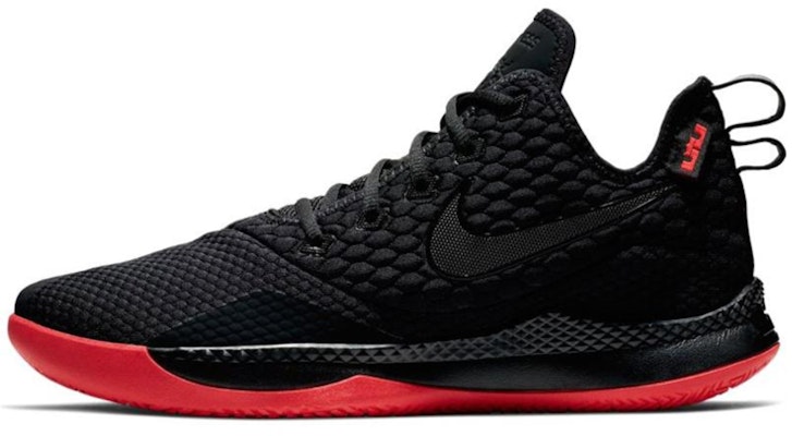 Nike LeBron Witness 3 'Bred' Sepatu Pria Hitam Merah AO4433-006 Buy Nike LeBron Witness 3 'Bred' Sepatu Pria Hitam Merah AO4433-006