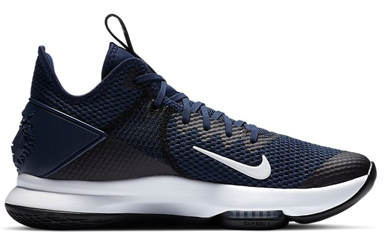 Nike LeBron Witness 4 'Black Blue White' 圖 2