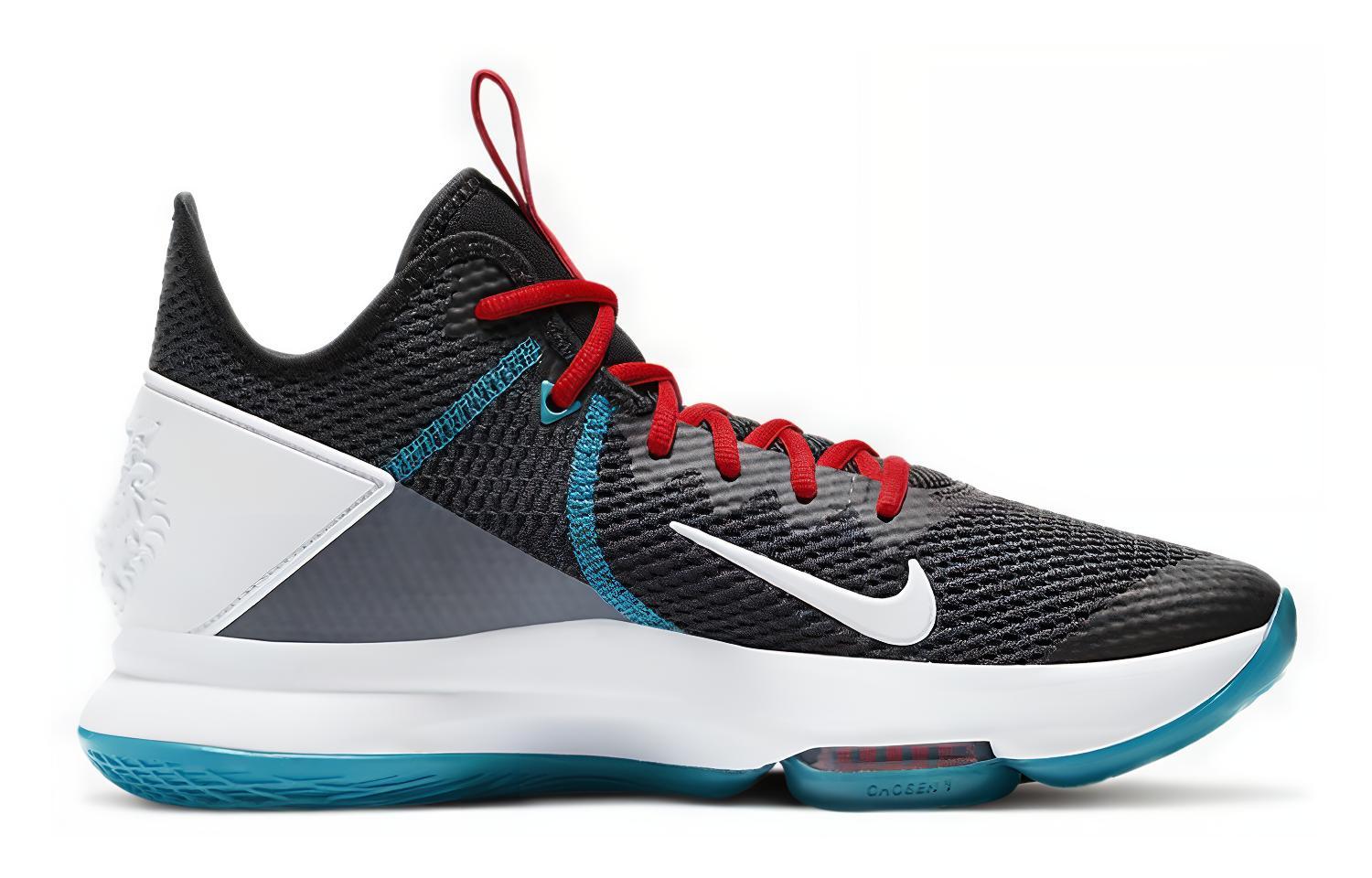 Order Nike LeBron Witness 4 'Hitam Merah Kaca Biru' BV7427-005