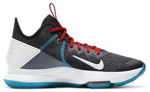 Nike LeBron Witness 4 'Negro Rojo Vidrio Azul' BV7427-005 Order Nike LeBron Witness 4 'Negro Rojo Vidrio Azul' BV7427-005