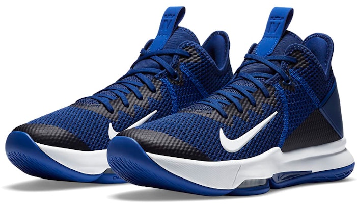 Nike LeBron Witness 4 'Blue White Black' CV4004-400 Lookbook Nike LeBron Witness 4 'Blue White Black' CV4004-400