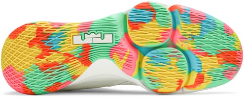 Shop Nike LeBron Witness 4 'White Multi Camo' BV7427-102