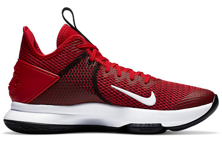 Nike LeBron Witness 4 TB 'University Red' 圖 2