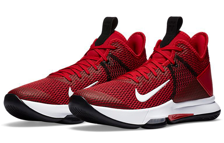 Nike LeBron Witness 4 TB 'University Red' 圖 3