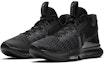 Lookbook Nike LeBron Witness 5 'Hitam Kelabu Gelap' CQ9380-002