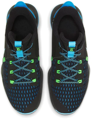 耐吉見證5代LeBron低幫籃球鞋 男女款 黑藍 國際版 Shop 耐吉見證5代LeBron低幫籃球鞋 男女款 黑藍 國際版