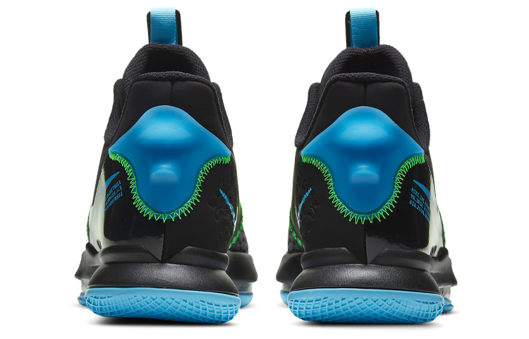 Purchase 耐吉見證5代LeBron低幫籃球鞋 男女款 黑藍 國際版