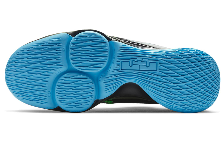 Details for 耐吉見證5代LeBron低幫籃球鞋 男女款 黑藍 國際版