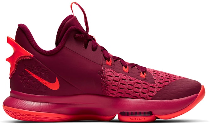 Nike LeBron Witness 5 'Gym Red Crimson' CQ9380-600 Order Nike LeBron Witness 5 'Gym Red Crimson' CQ9380-600