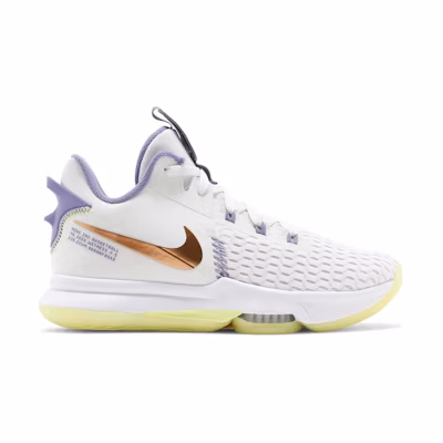 Nike LeBron Witness 5 'Summit White Metallic Bronze'