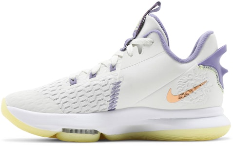 Nike LeBron Witness 5 'Putih Summit Gangsa Metalik' CQ9380-102 Lookbook Nike LeBron Witness 5 'Putih Summit Gangsa Metalik' CQ9380-102