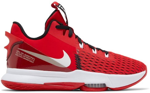 耐吉 Lebron 5 減震防滑 低幫 實戰籃球鞋 男款 紅白 國外版 Buy 耐吉 Lebron 5 減震防滑 低幫 實戰籃球鞋 男款 紅白 國外版